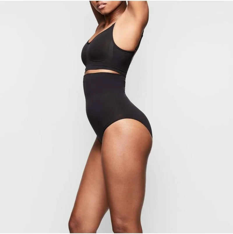 Mistirik Mystirik 2 Size Slimming High Waist Silicone Slip Corset Black Color