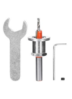 8mm Shank Carbide Countersink Woodworking Router Bit 2.5-10.5mm Hight Adjustable Milling Cutter Screw Extractor Remon Demolition
