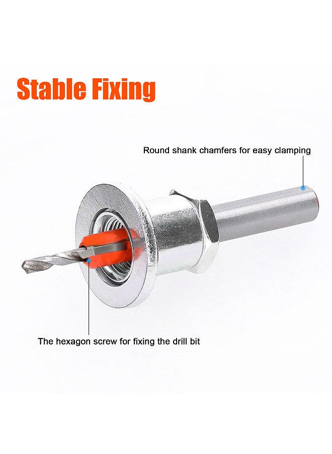 Generic - 8mm Shank Carbide Countersink Woodworking Router Bit 2.5-10.5mm Hight Adjustable Milling Cutter Screw Extractor Remon Demolition - Image 1