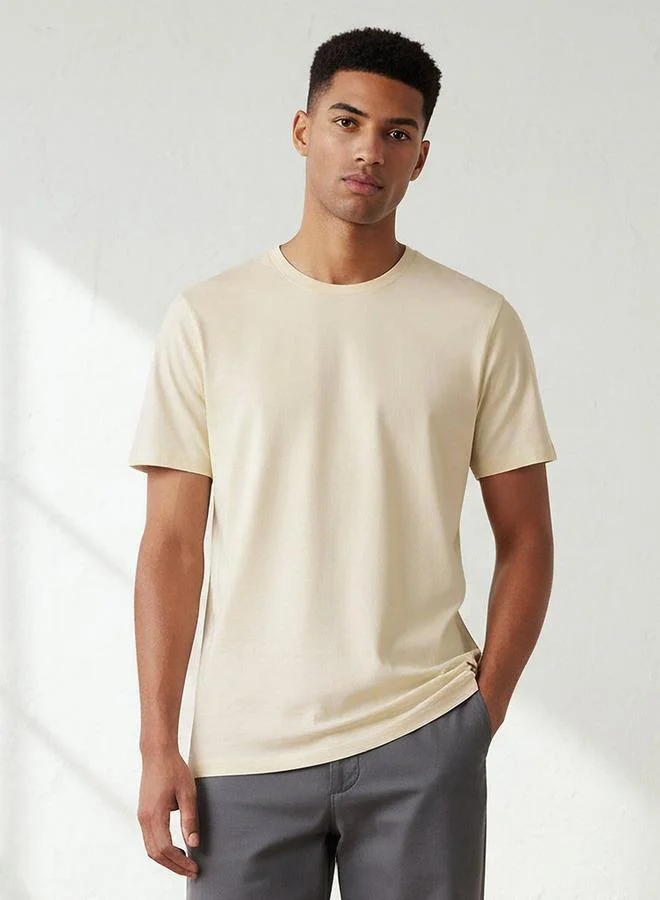 سبلاش فيڤ Men Regular Fit Crew Neck Short Sleeves T shirt