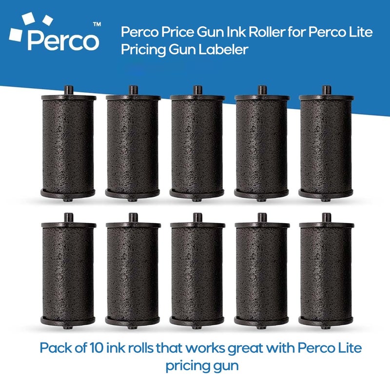 Perco Price Gun Ink Roller for Perco Lite Pricing Gun Labeler - Preferred Ink Replacement for Perco Lite Price Tag Gun, Easy & Convenient Messy Free Ink Refill Even For Beginners (Pack of 10 Ink Roll) - Image 4