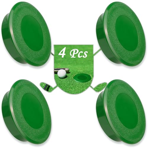 joaoxoko Golf Cup Cover for Golf Course Hole.Golf Hole for Putting Green Cover for Backyard Practice Putting Green Hole, ABS Hole Cup Covers Comply with USGA Regulations (4) - Image 1