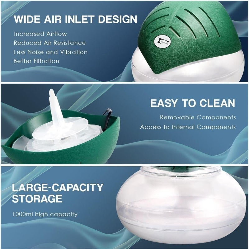 Fast Fine Fast Fine Portable Room Air Purifier Aroma Diffuser or Humidifier Revitalizer Lemon Grass Aroma Essential Diffuser Oil 100ML  - Image 3