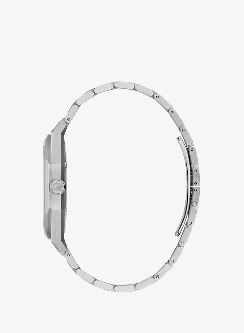 جي سي Coussin Sleek Metal Analogue Watch