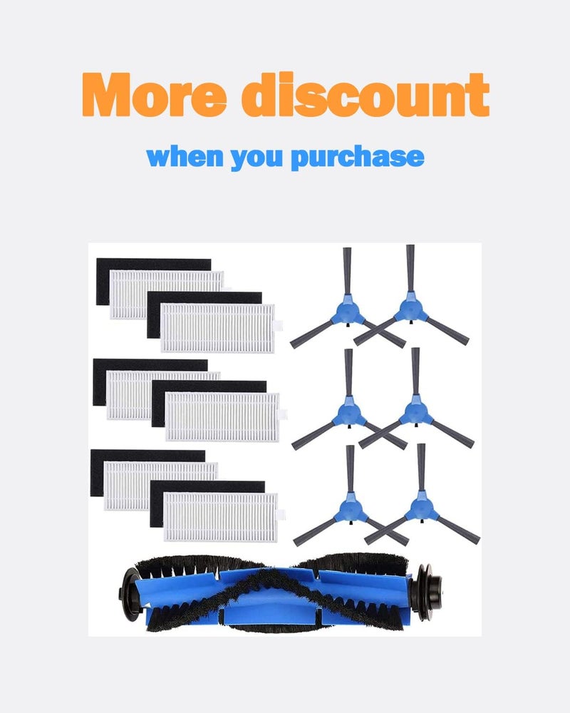 بي بي تي بام بوتس واقي الفرشاة البديل لـ Eufy Robovac 11s و Eufy Robovac 11s MAX و G30 و G30 Edge و G30 Hybrid و G30 Verge و 25C و 30 و 30C و 30C Max و 15C و 15C Max و 35C و 12 و 15T و R450 و R500 و 11S Plus، ملحقات، عبوة من قطعتين - Image 4