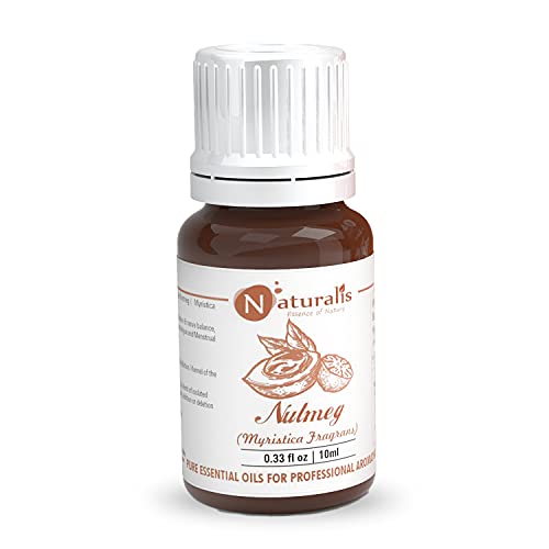 Naturalis Nutmeg Aromatherapy Essential Oil 10ml – Pure and Natural Nutmeg Oil for Relaxation, Wellness, and Calming Aromatherapy Experience - Image 2