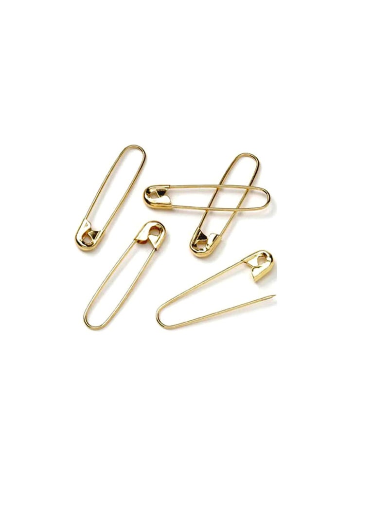 Coilless Safety Pin 1-1/2 Inch Gold 25 pcs - Image 3