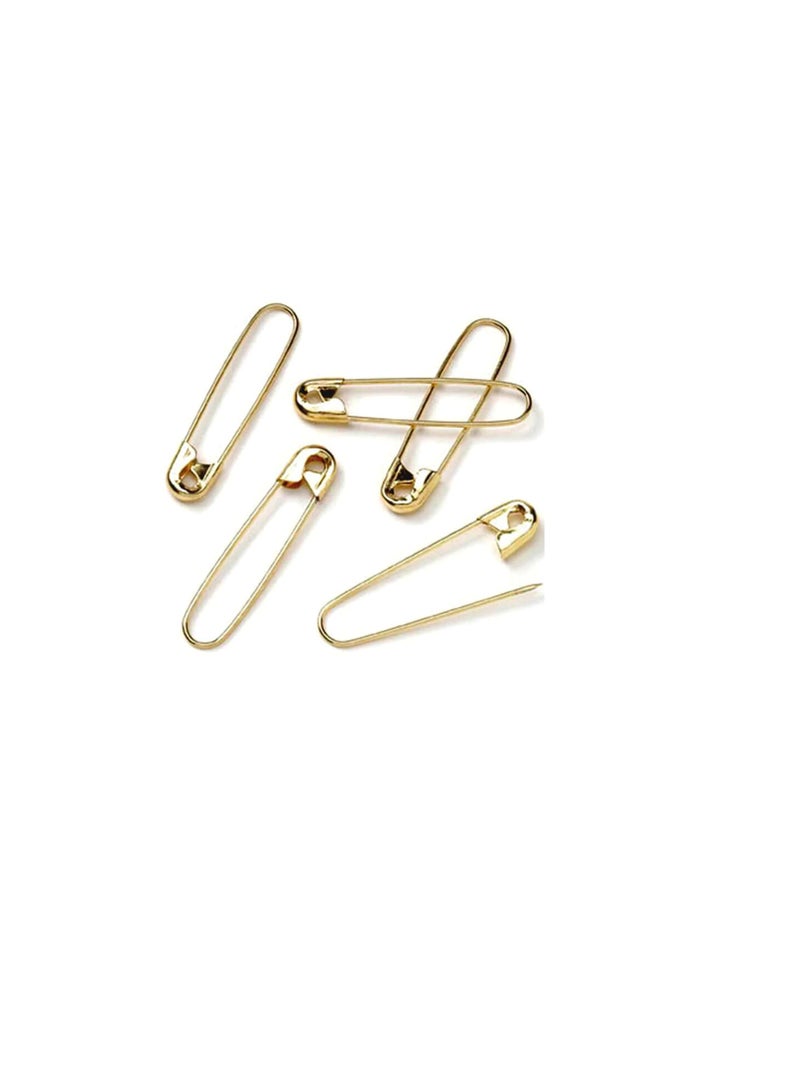 Coilless Safety Pin 1-1/2 Inch Gold 25 pcs - Image 2