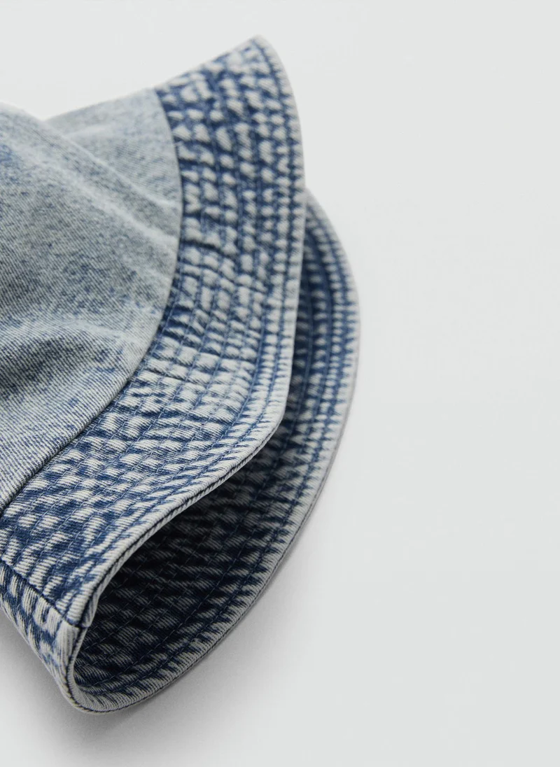 مانجو Denim Bucket Hat