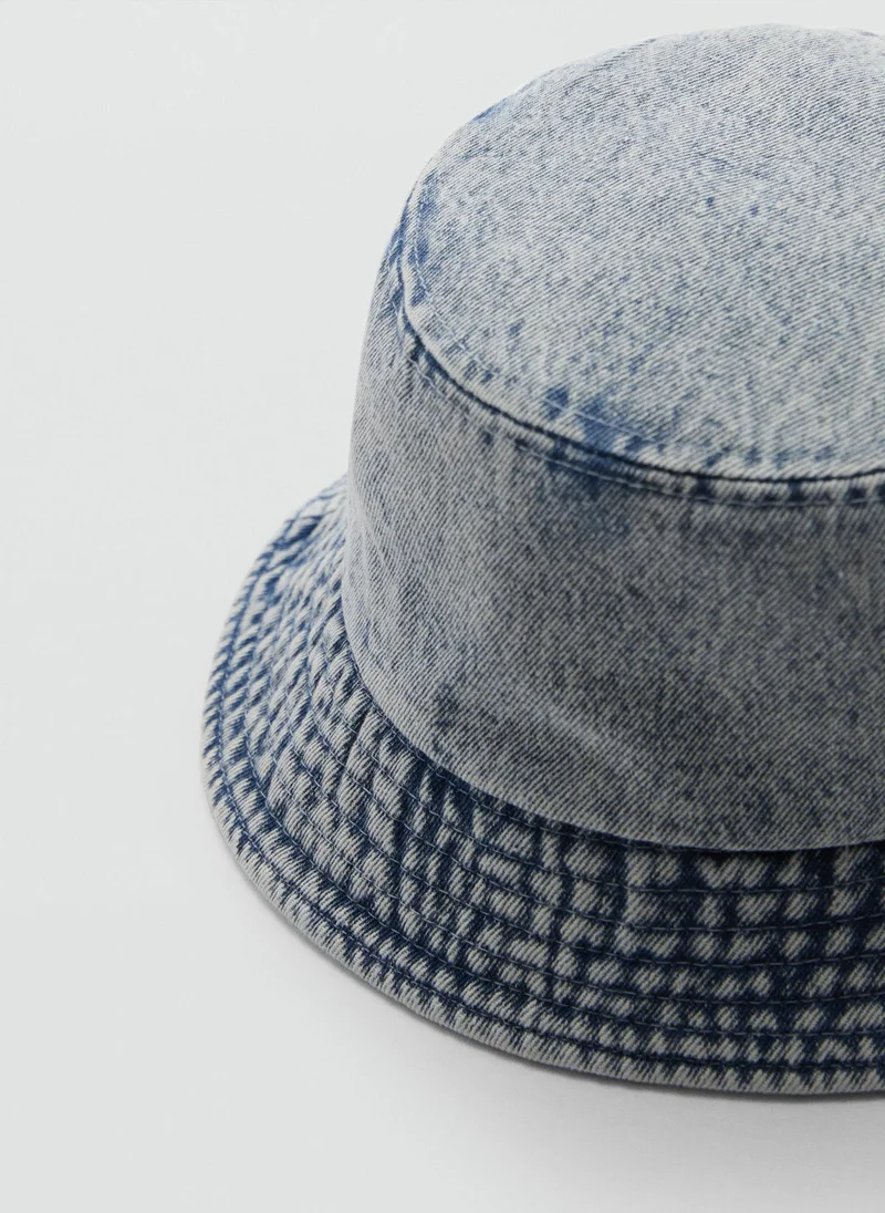 مانجو Denim Bucket Hat