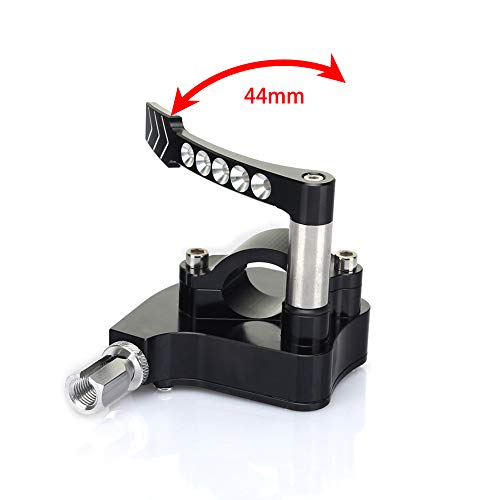 SFriding Universal 7/8" Handlebar Thumb Throttle, for Yamaha Banshee 350 Raptor 350 660R 700 YFZ450 Warrior 350 Bear Tracker 250, for Honda, for Suzuki, for Kawasaki, for Arctic Cat, Black - Image 3