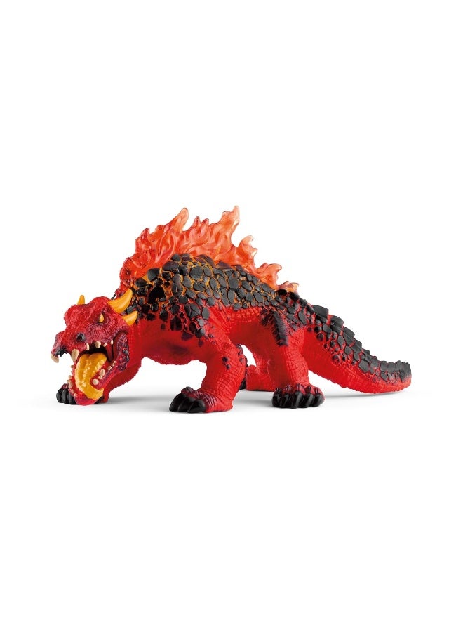 Schleich شلايخ مخلوقات إلدرا دور: تمثال سحلية الماجما (8 سم) - Image 1