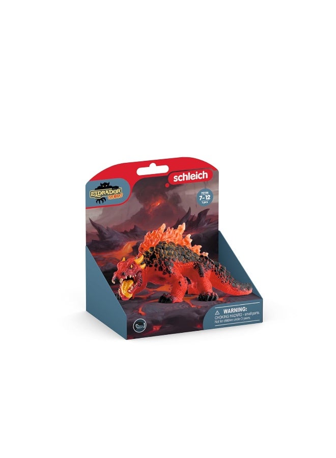 Schleich شلايخ مخلوقات إلدرا دور: تمثال سحلية الماجما (8 سم) - Image 2