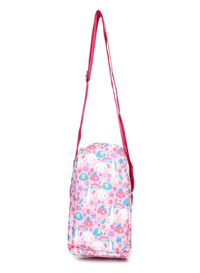 Asera Cartoon Printed Sling Bag/Picnic Bag For Kids - Birthday Return Gifts For Girls/Boys/Kids (Unicorn 6 Pcs), Multicolor - Image 4