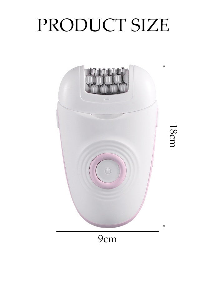 DUNISO Electric Hair Remover，3 in 1 Hair Removal Epilator，USB Rechargable Female Epilator，Waterproof and Easy to Clean，for Arms, Legs, Underarms, Bikini Area, and Face - Image 2