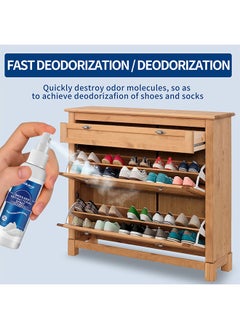 SOUTH MOON Shoes & Sock Antibacterial Spray ,Foot Care Shoe Odor Eliminator Deodorizer Spray and Removes Bad Smells of Boots Heels Tennis Shoe Cleats Sneakers Ballet Shoe Sports Shoes and More 60ml  - Image 5