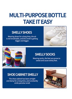 SOUTH MOON Shoes & Sock Antibacterial Spray ,Foot Care Shoe Odor Eliminator Deodorizer Spray and Removes Bad Smells of Boots Heels Tennis Shoe Cleats Sneakers Ballet Shoe Sports Shoes and More 60ml  - Image 2
