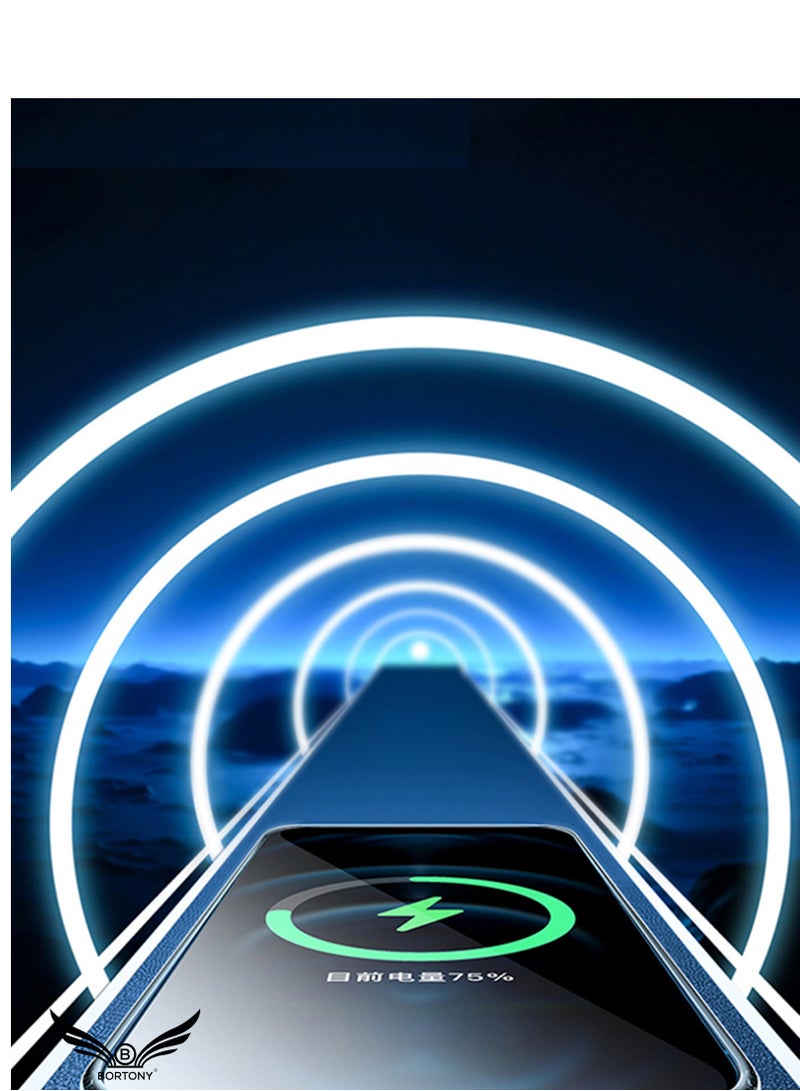 BORTONY iPhone 14 Pro Max Magsafe Case 6.7 Inch Slim Thin Magnetic Case Yellowing Resistant Shock Absorption Anti-Scratch Anti Drop Hard Back Crystal Case Cell Phone Cover Compatible with iPhone 14 Pro Max - Image 3