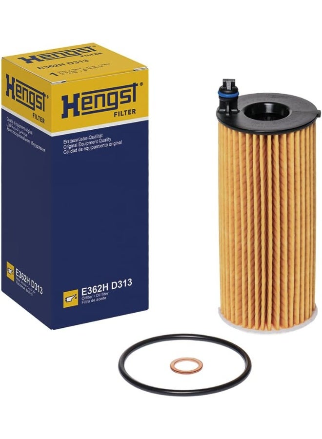 Hengst Engine Oil Filter E362HD313/HU6014z For BMW - Image 1