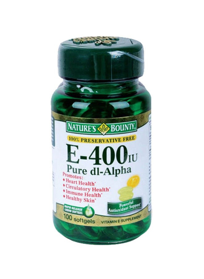 Vitamin E - 400 Iu - 100 Softgels - pzsku/Z52824962AD55DD75C97BZ/45/_/1683192803/3e79404f-3e31-4a04-b1bf-cebc369006a0