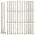 ROSEBB 40pcs Round headTeam Spirit Boom Sticks Thunder Sticks Cheering Sticks Team Spirit Plastic Cheerleading Spirit Stick Clapper Inflatable Noise Maker Sports Supply White - Image 2