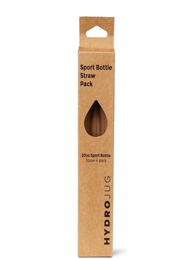 Hydrojug Eco-Friendly Reusable Straws - Ideal for 20 oz, 32 oz, 40 oz Sport Bottles - Dishwasher Safe & BPA-Free - Image 1