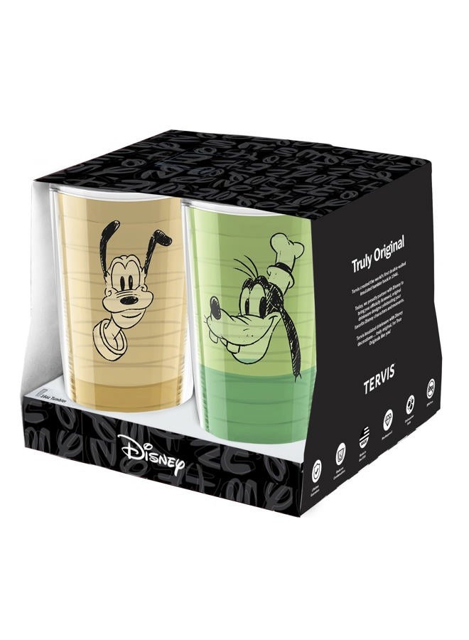 Tervis Disney Mickey Group Model Collection Made in USA Double Walled Insulated Tumbler, 16oz-4pk, Classic - Image 3