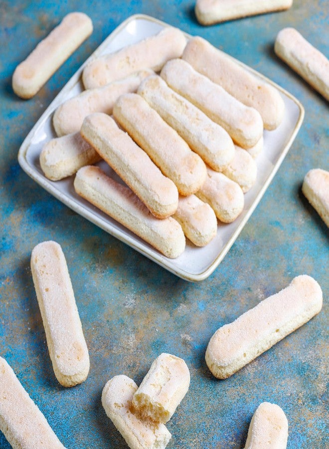 Fchil Silicone Eclair Mold, 6-Cavity Hot Dog Bun Pan, Finger Biscuit Baking Tray for Chocolate Cracker Bar, White, Set of 2 - Image 4