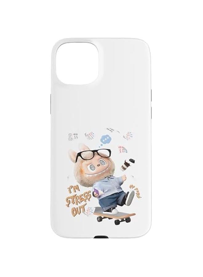 Arabest Labubu Lover Cute Labubu The Monsters Funny  Women Case for iPhone 15 Plus - Image 1