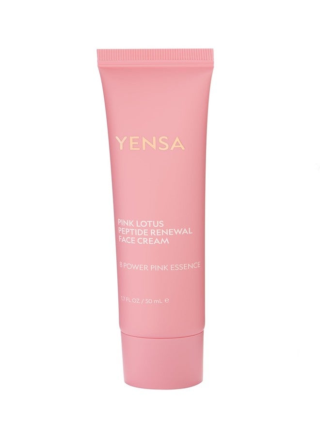 YENSA Pink Lotus Peptide Renewal Face Cream (1.7 oz)