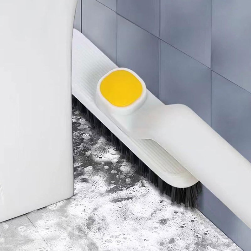 Multi Functional Crevice Cleaning Brush Set Hard Bristle for Bathroom Tile and Floor Gaps - Image 5