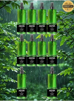 Agiva 10 Pieces Agiva After Shave Cologne Forest Rain  - Image 1
