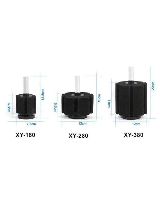 XINYOU Bio Sponge Filter XY Series - Aquarium Filter for Small & Medium Fish Tanks – (XY-180 / XY-280 / XY-380) - Image 4