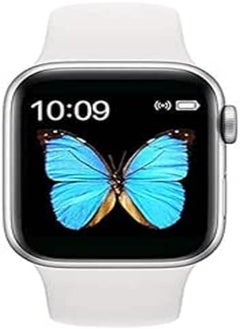 T500 full touch screen Smartwatches Bluetooth fitness tracker smart watch heart rate monitoring watch for Android iOS,MonsterAmy (Color : White)