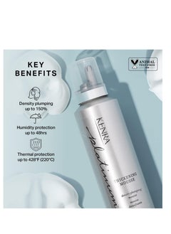 Kenra Kenra Platinum Thickening Mousse 12 | Volumizing Styler | Adds Fullness & Body | Humidity Protection Up To 48 hours | Density Plumping up tp 150% | Thermal Protection | All Hair Types  - Image 2