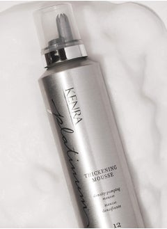 Kenra Kenra Platinum Thickening Mousse 12 | Volumizing Styler | Adds Fullness & Body | Humidity Protection Up To 48 hours | Density Plumping up tp 150% | Thermal Protection | All Hair Types  - Image 4