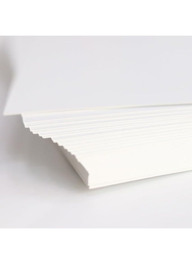 firstnock White Cardstock A3 350GSM - Premium Smooth Matte Finish, 25 Sheets, Thick Heavyweight Paper for Art, Printing, Business Card, DIY, and Professional Projects  - Image 3