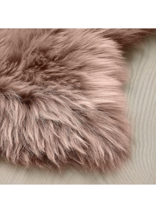 إيروريكس جلد غنم، بني فاتح، 85 سم - Image 3