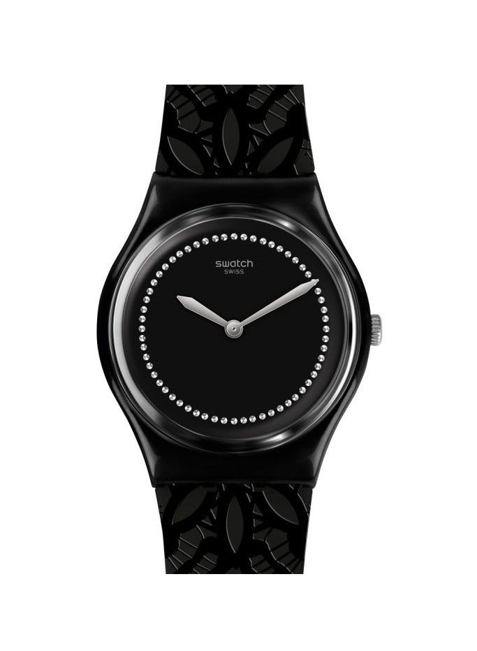 Swatch Unisex Chenille Quartz Movement Water Resistant Wrist Watch - 34 Mm - Image 1