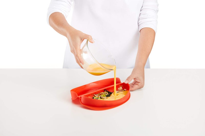Lekue Omelette Maker, Model #, Red Small - Image 3