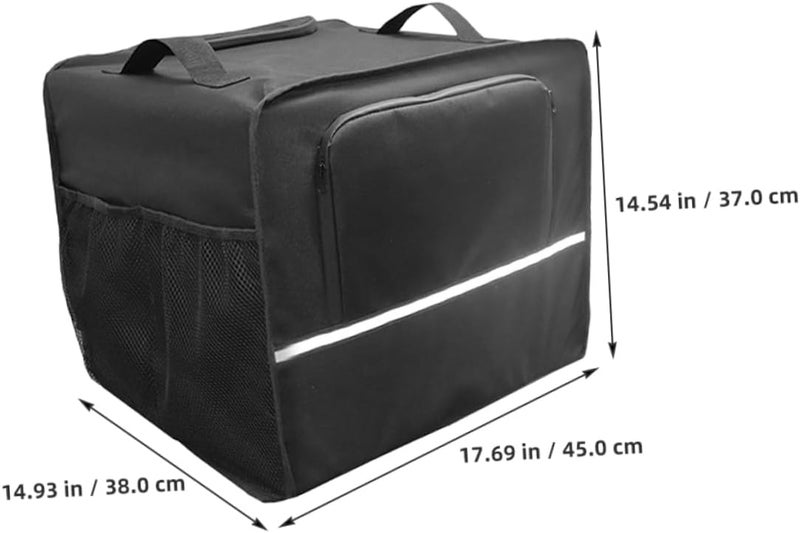 Toddmomy Heavy Duty Generator Cover and Weatherproof for Portable Power Generators Easy to Install Outdoor Shield Convenient Storage Pockets - Image 2