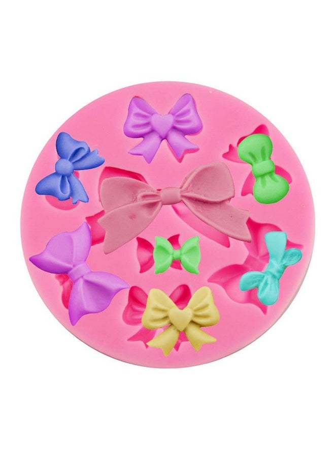 Pengxiaomei - 3 Pack Bows Silicone Mould, Bow Fondant Sugar Mould Craft Molds For Birthday Wedding Party Diy Cake Decorating Mold - Image 1