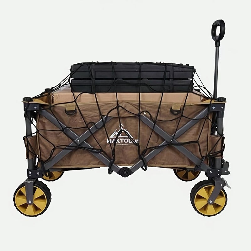 ABN Cargo Net with Heavy Duty Black Nylon Hooks 47.24 X 31.5 Inch for Trailer Pickup Truck Rooftop Multi Purpose Use - Image 2