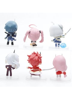 General 6-Piece Set That Time I Got Reincarnated as a Slime Anime Figures Action Figures Anime Game Figure Model Toy Statue Figures Ornaments for Children Gift Birthday  - Image 5