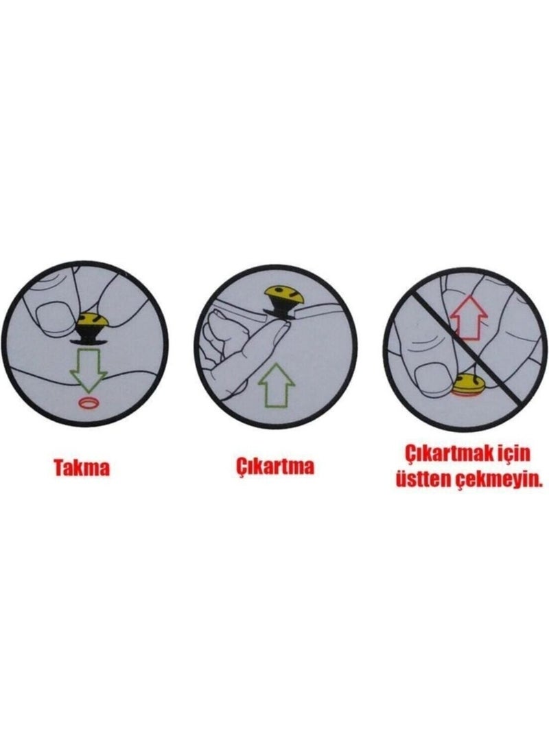 Marimari Slipper Ornament Set of 4 - Çalıkuşu Kitap Evi  - Image 2