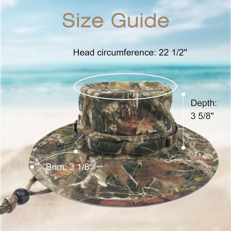 Phaiy Bucket Hat Wide Brim UV Protection Sun Hat Boonie Hats Fishing Hiking Safari Outdoor Hats for Men and Women - Image 5