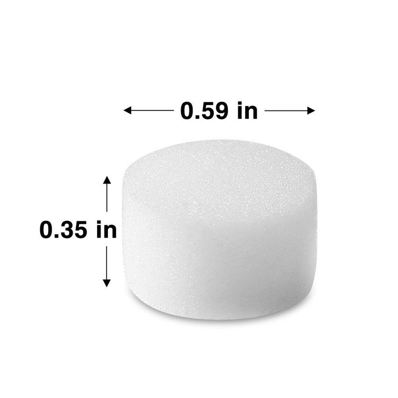 Nispira Replacement Sponges Air Filter Compatible with Adult/Kid Compressor System Cool Mist Inhaler Vaporizer, 12 Filters - Image 1