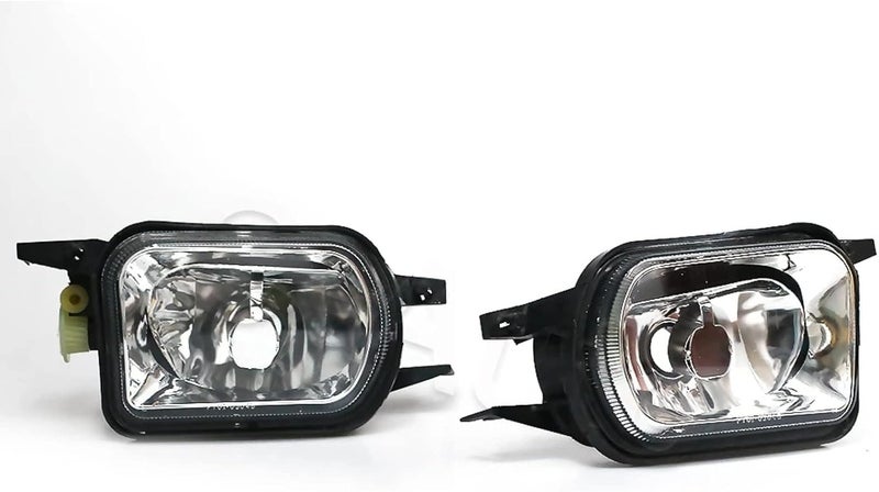 LINGYUE Car Front Fog Lights for Mercedes Benz Benz CClass W203 2001-2007 2158200556 2158200656,Car Front Bumper Fog Light Daytime Running Drive Lamp,Spotlamp Spotlight,Left - Image 2