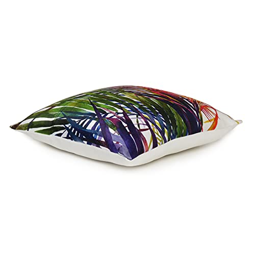 Oussum Soft & Comfortable Abstract Pattern Square Cushion Sofa Cushion Case Pillow Covers Throw for Home Decoration Set of 2 (18 x 18, Multicolor Cushion Case No - 5) - Image 2