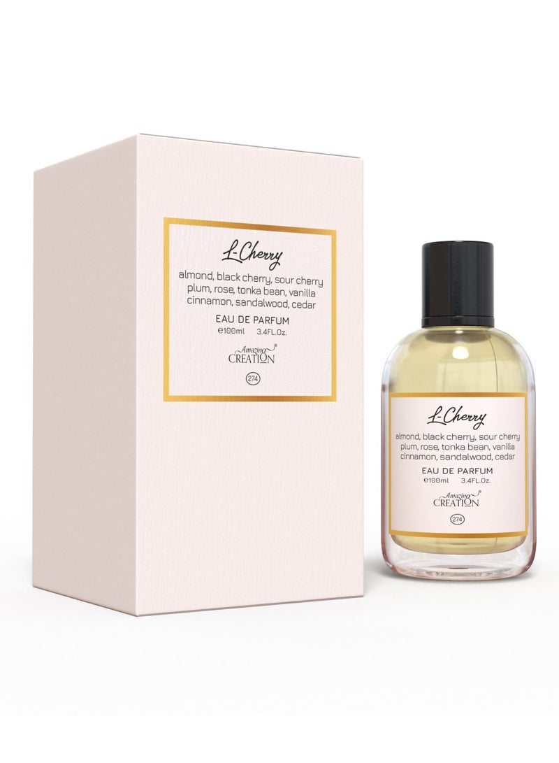 Amazing Creation L-Cherry EDP For Unisex 100ml